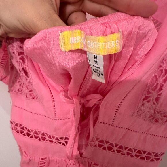 UO Marla Broderie Babydoll Dress - Picture 6 of 6